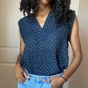 Van Heusen Dark blue blouse